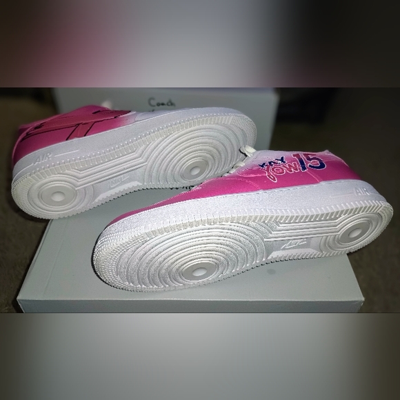 Nike Air Force One Kay Yow Custom - Picture 7 of 11